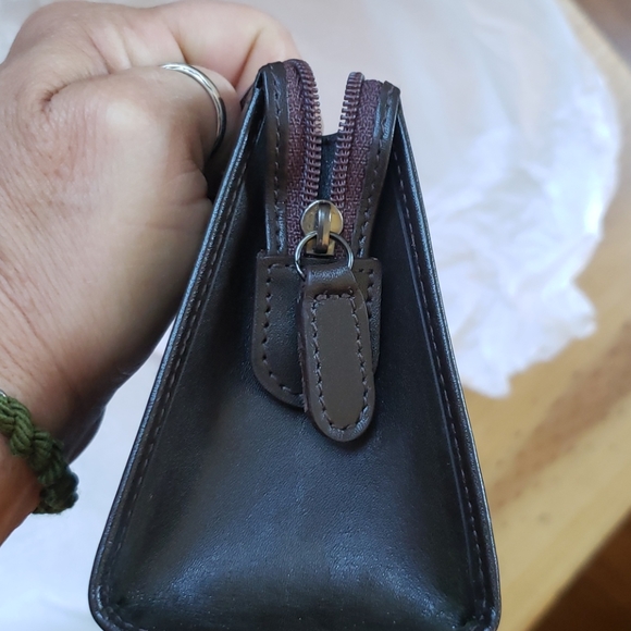 Vintage Coach Mahogany cosmetic case BNWT - Picture 6 of 11